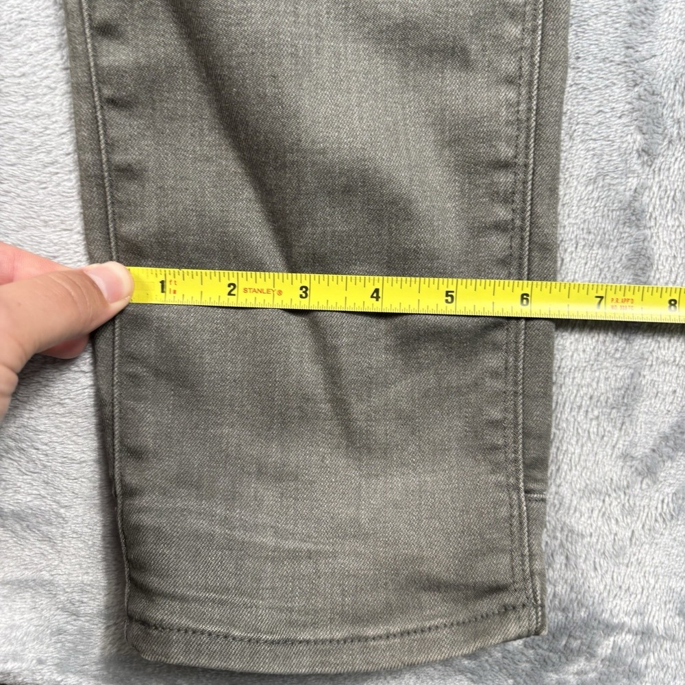 G-STAR 5620 3D Super Slim Coj Jeans Men's 36x32 Olive Denim Zip Fly Stretch - Picture 7 of 8